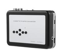 Xiuganpo Convertidor de Cinta de Casete a MP3, Unidad Flash USB Portátil, Reproductor de Música de Transferencia para un Uso Fácil, Batería, Alimentación USB para Personas Mayores