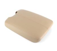 Xiuganpo Cubierta de Consola Central para 2008-2012, Elegante Protección de Reposabrazos de Cuero Artificial (Beige)