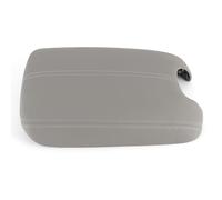 Xiuganpo Cubierta de Consola Central para 2008-2012, Elegante Protección de Reposabrazos de Cuero Artificial (Grey)