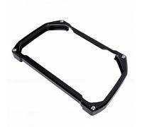 Xiuganpo Cubierta del Marco del Medidor de Motocicleta Protector de Pantalla de Tablero de Instrumentos de Aluminio CNC Protector de Panel de Instrumentos Acrílico Antiarañazos Alta Transmitancia