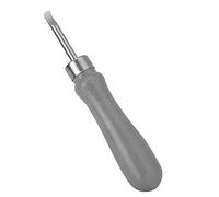 Xiuganpo Cuchillo para Quitar Cajas de Relojes, Herramienta Versátil de Reparación de Relojes, Cuchillo Abridor de con Hoja Doblada, Ergonómico Gris, 1 Pieza para Relojeros (Grey)