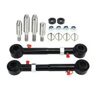 Xiuganpo de Desconexión de Barra Estabilizadora Delantera, Articulación de Eje de Aumento de Acero Inoxidable Compatible con JK JKS 2007-2018