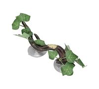 Xiuganpo Decoración de Terrario de Terrario de, Aspiración de Rama de ángulo de Reptiles La Simulación de Plástico Alivia el Acuario