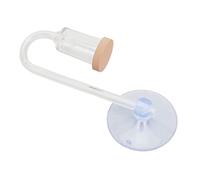 Xiuganpo Difusor de Vidrio de CO2 con Pequeños Orificios Microscópicos para una Difusión Completa de Burbujas en Peceras, Incluye Ventosa para una Fácil Colocación (M)