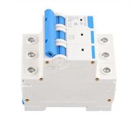 Xiuganpo Disyuntor en Miniatura Tamaño Compacto Alta Capacidad de Ruptura para de Generación de EnergíA Solar de Tamaño Pequeño y Caja Combinadora 3 CA 400 V 6 A Paquete de 3 (6A)