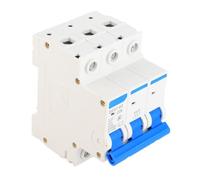 Xiuganpo Disyuntor RCCB Miniatura DZ47-63 C25 3P con Protección contra Fugas Eléctricas para Proyectos Domésticos y de Ingeniería, Material Retardante de Llama de Alto Rendimiento