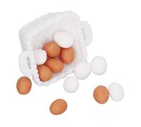 Xiuganpo Dollhouse Egg Model Mini Lovely Decoration for Kids Children,