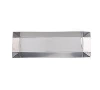 Xiuganpo Drywall -Tool Cover Bucket, No -stick Mud Pan 201 Acero Inoxidable para el Color de Masilla
