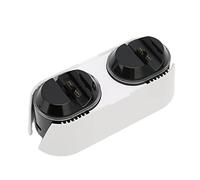 Xiuganpo Dual Controller Charger Dock Soporte de Estación de Carga Rápida para Entusiastas de los Juegos Blanco
