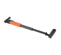 Xiuganpo DUUTI Inflador de Neumáticos de Bicicleta Bomba de Aire Ligera y Resistente para Entusiastas del Ciclismo 41 Cm Rojo con Abrazadera (Orange)