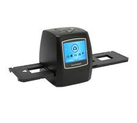Xiuganpo Escáner de Película Escáner Negativo de Diapositivas de 5 MP y 10 MP Convierte Películas de 35 Mm y 135 Mm en JPEG Digital con Pantalla LCD de 2,4 Pulgadas para (Enchufe Europeo 100-240 V)