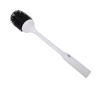 Xiuganpo Escobilla de Inodoro Eléctrica, Escobilla de Inodoro de Silicona Recargable con Largo, de Autolimpiante con Juego de Soporte para Baño RV Camping
