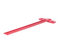 Xiuganpo Escuadra en T de Aleación de Aluminio Trazador de Carpintería Duradero para Carpinteros y Entusiastas del Bricolaje, Precisión de 1 Mm para Diseño y Medición (400 mm)