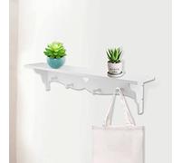 Xiuganpo Estante Blanco, Estante de Pared de Lobas Flotantes, para la Herramienta de Almacenamiento de Suministros para el Hogar para el Hogar para el para el