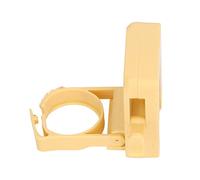Xiuganpo Estante para Botella de Champú Montado en Pared, Orificio (YELLOW) | Pegatinas de fuerte adherencia que no dejan marcas, soporte resistente con ganchos dobles para baño, cocina