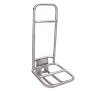 Xiuganpo Estante para Horquilla Delantera para Bicicleta, Soporte de Carga Fuerte, Soporte Delantero para Bicicleta Plegable de Aleación de Ti, para Portaequipajes Delantero para con Capacidad de