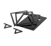 Xiuganpo Estuche para Pantalla Táctil Capacitiva IPS de 7 "con Soporte Estable para, Pantalla de Alta Sensibilidad, Aficionados, Envío de Tipo Aleatorio (Carcasa de Soporte de plástico)