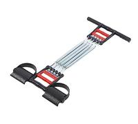 Xiuganpo Expansor de Pecho con Resorte, Pedal Extraíble de 65KG, Equipo de Fitness de Tres Usos para Brazos Abdominales, Entrenamiento de Pecho, 1183g