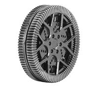 Xiuganpo Exquisito Juguete de Alivio del Estrés con Moneda Táctil de Metal para la Oficina de TDAH, Control Deslizante Magnético para Ansiedad, Autismo, Trastorno Obsesivo Compulsivo (Plata Negro)