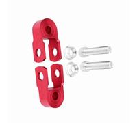 Xiuganpo Extensor Universal de Amortiguación del Elevador del Amortiguador Trasero de la Motocicleta para el Control de Tracción en Colinas Empinadas 2 Piezas, para Motociclistas (con tornillos)