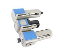 Xiuganpo Filtro de Flujo de Compresor de Aire con Alimentación Estable y Buen Filtrado para Talleres Profesionales Aleación de Aluminio 1 Unidad (GC300-10)