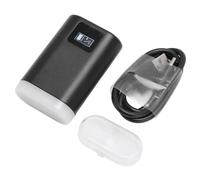 Xiuganpo Flash de Cámara Universal Soporte de Zapata Brillo de Alta Velocidad para GR3, Batería de Litio Flash de Cámara Digital para Iluminación de Primer Plano 5600K (Black)