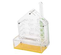 Xiuganpo Formicario Acrílico Duradero para Casa de Campo, Efecto de Sellado Estable, Cultivar Interés Científico, Juguete Educativo para Niños, Tubo de Color Aleatorio