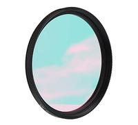 Xiuganpo FOTGA IR Filtro de Lente UV para DSLR, Filtro UV Infrarrojo con Diseño de Marco de Aluminio de, Adecuado para Playa y Montaña, de Corte UV-IR de Aluminio Negro (52mm)