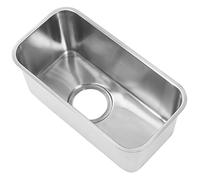 Xiuganpo Fregadero de Piscina de Cocina, Cuenca de Lavado de Autocaravana Montada en Gran Capacidad Fácil de Limpiar a Gran Capacidad para Autocaravanas