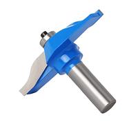 Xiuganpo Fresa de Enrutador de Carburo de Alta Precisión Roman Ogee Bit para Carpintería, Ideal para Gabinetes y Paneles de Puertas, Diseño Compacto, Azul, 1 Unidad