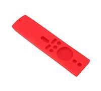 Xiuganpo Funda de Silicona Suave para Mando a Distancia con Recortes Precisos para Mi Box S, Funda Protectora Lavable a Prueba de Golpes para Mi TV Stick (Rojo)
