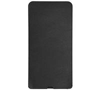 Xiuganpo Funda Fina para Teclado de Piel Sintética para K380, Funda Protectora Portátil para Viajes (negro+rojo)