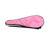 Xiuganpo Funda para Raqueta de Squash con Correa Ajustable para el Hombro. Raquetero Resistente a Roturas para Todas Las Edades. (Pink)