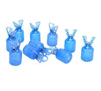 Xiuganpo Funda Protectora para Anzuelos de Pesca, Fácil de Usar, para Cajas de Aparejos de Pesca, Funda EVA de 10 Uds. para Almacenamiento Organizador de Anzuelos de Calamar (L)