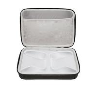 Xiuganpo Funda Rígida Universal con Gran Capacidad para el Mando de PS 5 para PS 4, Funda Rígida Ligera de Viaje para el Mando Inalámbrico de Juegos,Funda Rígida Negra de EVA para el Mando