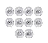 Xiuganpo Ganchos de Peso de Metal de Calibración de 50 G, Palanca de Anillo, Herramienta de Experimentos de Física para Uso Educativo en Escuelas, Juego de 10 Piezas, Estudiantes de Secundaria