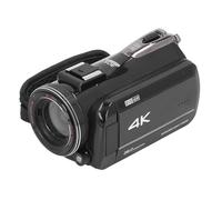 Xiuganpo Grabadora de Cámara de Vídeo 4K, Videocámara HD de 28MP con Pantalla Táctil de 3,0 Pulgadas, Rotación de 270 Grados, Cámara de Vlogging con Zoom Inteligente de 30X, Grabador de