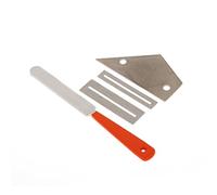Xiuganpo Herramienta de Nivelación de Archivos de Coronación de Trastes de Guitarra Duradera con Ergonómico - Kit de Reparación de Guitarra para Pulir y Pulir Trastes - Ideal para Trabajos de de