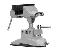 Xiuganpo Herramienta de Sujeción de Escritorio, Mini Tornillo de Banco de Mesa Antideslizante para Trabajar en Todas las Direcciones, Aleación de Aluminio