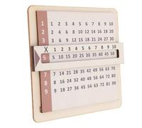 Xiuganpo Herramienta Educativa Deslizante de Cuadrícula de Multiplicación para Que los Niños Aprendan Tablas de Matemáticas con Ventana de Visualización, Ideal para el Aula y el Entorno de Educación