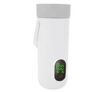 Xiuganpo Hervidor Eléctrico Recargable Portátil, Calentador de Leche de Calentamiento Rápido para Viajes con de 350ML para Coche