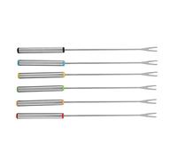 Xiuganpo Horquillas de Fondue, Accesorios de Fondue, Juego de Horquilla de Fondu, Palitos de, de de Acero Inoxidable, de de Queso, Herramientas de para