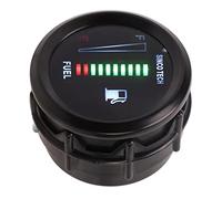 Xiuganpo Indicador de Nivel de Aceite de 52 Mm Indicador de Nivel de de Alta Precisión con Recordatorio LED para Vehículos de 8-18 V - Material ABS