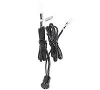 Xiuganpo Interruptor de Atenuación Táctil LED Interruptor de Sensores Infrarrojos de Ahorro de Energía para Control de Armario Material de Aleación de Aluminio DC5V-24V para Control de Luz de Gabinete