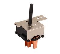 Xiuganpo Interruptor de Control del Ventilador del Calentador de CA Apto para 1500 2500 3500 Reemplazo de Alta Resistencia Respuesta Rápida 1 Unidad