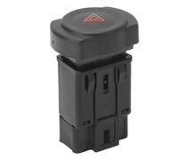Xiuganpo Interruptor de Luz de Advertencia de Peligro de Emergencia Apto para Duster Sandero Material ABS Confiable 1 Unidad