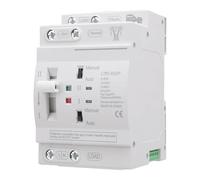 Xiuganpo Interruptor de Transferencia Automática de Doble Potencia 63A, Dispositivo de Conmutación Confiable para Suministro de Energía Ininterrumpida en Centros Comerciales, PC Retardante de Llama,