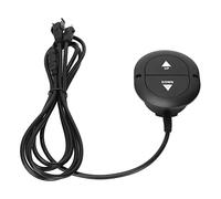 Xiuganpo Interruptor Reclinable Eléctrico Controlador de Silla Duradero Operación Conveniente para Control de sofá con 2 Botones para Camas Ajustables, Equipos Industriales, 12-32 V