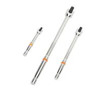 Xiuganpo Juego de Barras de Interruptor de 3 Uds, Cabezal Flexible de 1/2, 3/8 y 1/4 Pulgadas para Reparación de Automóviles, Acero Cr V