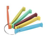 Xiuganpo Juego de Herramientas de Peine de Aletas para Aire Acondicionado, Versátil Kit de Peine de Aletas de 6 Piezas para Limpiar Bobinas de Condensador de Evaporador